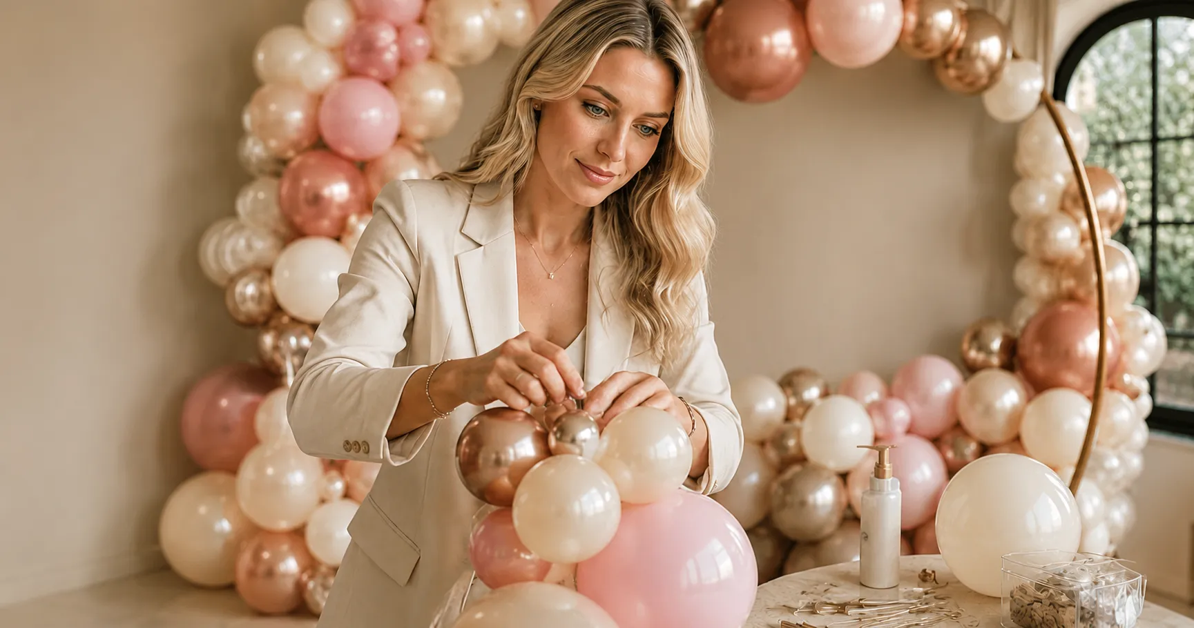 Mayla Events imagine et crée une décoration unique pour chaque événement.